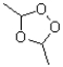 What is the name of the following intermediate formed in the ozonolysis of an alkene?   A) ozonide B) molozonide C) ozonate D) molozonate