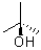 What best represents the hydroxyl group in the molecule shown below?   A) It is sp hybridized and pointed out of the page. B) It is sp hybridized and pointed into the page. C) It is sp<sup>3</sup> hybridized and pointed out of the page. D) It is sp<sup>3</sup> hybridized and pointed into the page.