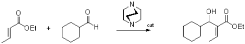 What is the role of diamine in the reaction shown below?   A) nucleophilic catalyst B) electrophilic catalyst C) acid catalyst D) base catalyst