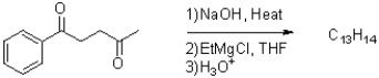 Predict the structure of the product shown below.  