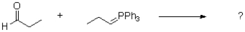 What is the major product of the reaction shown below?   A)    B)    C)    D)   