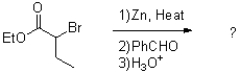 Which of the following is an intermediate of the reaction shown below?   A)    B)    C)    D)   