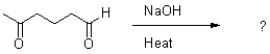 Draw the three possible cyclic products of the following reaction scheme.Which is expected to be the major product and why?  