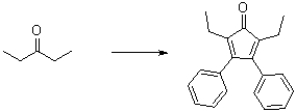 Propose a synthetic scheme for the following transformation and propose a mechanism of the reaction shown below under basic conditions and heat present.  