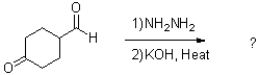 What is the major product of the reaction scheme shown below?   A)    B)    C)    D)   