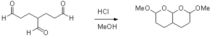 Draw a mechanism for the following reaction.  