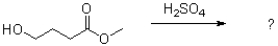 Predict the product of the following reaction scheme and draw a mechanism to support it.  