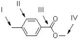 Which carbon would you expect to be furthest downfield on a <sup>13</sup>C NMR spectrum?   A) I B) II C) III D) IV