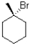 Which of the following mechanisms is preferred for the electrophile shown below?   A) S<sub>N</sub>1 B) S<sub>N</sub>2 C) both S<sub>N</sub>1 and S<sub>N</sub>2 D) neither S<sub>N</sub>1 nor S<sub>N</sub>2