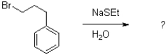 Under the following reaction conditions,a mixture of three products were formed.Draw the three products.  