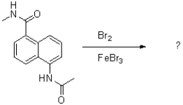 Which of the following compounds will the reaction below lead to?   A)    B)    C)    D)   