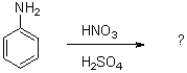 What is the expected product of the reaction shown below?   A)    B)    C)    D) A mixture of