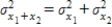 If random variables   and   are independent, then   .