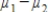 Samples from two independent, normally-distributed populations produced the following results.   Calculate the test statistic for the difference between population means,   . A) 1.889 B) 8.6 C) 1.128 D) 1.286