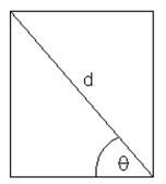  Solve the problem. -The strength S of a wooden beam with rectangular cross section is given by the formula  \mathrm { S } = \mathrm { kd } ^ { 3 } \sin ^ { 2 } \theta \cos \theta  where d is the diagonal length,  \theta  the angle illustrated, and k is a constant that varies with the type of wood used.   Let  \mathrm { d } = 1  and express the strength  \mathrm { S }  in terms of the constant  \mathrm { k }  for  \theta = 45 ^ { \circ } , 50 ^ { \circ } , 55 ^ { \circ } , 60 ^ { \circ } , and  65 ^ { \circ } . Does the strength always increase as  \theta  gets larger? 