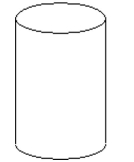  Match the function with the graph that best describes the situation. -A steel can in the shape of a right circular cylinder must be designed to hold 550 cubic centimeters of juice (see figure) . It can be shown that the total surface area of the can (including the ends)  is given by S(r)   S ( r )  = 2 \pi r ^ { 2 } + \frac { 1,100 } { r }  where r is the radius of the can in centimeters. Using the TABLE feature of a graphing utility, find the radius That minimizes the surface area (and thus the cost)  of the can. Round to the nearest tenth of a centimeter.   A)  0 cm B)  5.6 cm C)  4.4 cm D)  3.6 cm 
