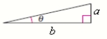  Use the figure to find the exact value of the trigonometric function.   Sin 2 \theta       A = 1, b = 2   A)   \frac { 4 } { 5 }  B)   \frac { 4 } { 5 }   .. C)   \frac { 5 } { 4 }    D)   \frac { 5 } { 5 }    E)   \frac { 5 } { 5 }   .. 