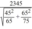 <strong>Suppose you wanted to determine if you should reject the null hypothesis that running a playing fast tempo (as opposed to slow) music in your store has no effect on sales. On 65 randomly selected days with fast tempo music on the average store sales is $2,345 with a sample standard deviation of 45, while on 75 randomly selected days with slow tempo music on the average store sales is $2,555, with a sample standard deviation of 65. What would be the proper t-stat for this hypothesis test?</strong> A)   B)   C)   D)   <div style=padding-top: 35px> 