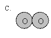 Which of the following is an accurate representation of a water molecule?          <div style=padding-top: 35px> 