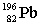  Lead-210 decays through the pathway  \beta ,  \alpha ,  \beta ,  \beta ,  \beta ,  \alpha . What is the final nucleus formed after these decays? A)    B)    C)    D)    