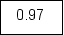 A company produces a product consisting of two components arranged as follows:       Both components must function for the product to function.To achieve an overall reliability of at least 0.95 without changing the reliability of the 1<sup>st</sup> component,the reliability of the 2<sup>nd</sup> component would need to be A) at least 0.925. B) at least 0.95. C) at least 0.97. D) at least 0.98.