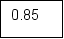 The overall reliability of the following system is                   A) 0.787. B) 0.85. C) 0.89. D) 0.919.