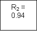 A product consists of three components arranged as follows:           If all three components must function for the product to function,and the product's overall reliability must be at least 0.92,then the reliability of the first component,R<sub>1</sub>,must be A) at least 0.999. B) at least 0.84. C) at least 0.96. D) at least 0.972.
