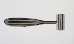Figure 08-70 A   -Identify the instrument pictured above. A)  Mead mallet B)  Orthopedic mallet C)  Mayo mallet D)  Gerzog mallet