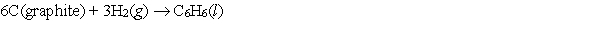 <strong>Which one of the following is not a correct formation reaction? (products are correct)</strong> A)   B)   C)   D)   E)   <div style=padding-top: 35px> 