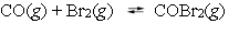 A mixture of 0.500 mole of carbon monoxide and 0.400 mole of bromine was placed into a rigid 1.00-L container and the system was allowed to come to equilibrium. The equilibrium concentration of COBr<sub>2</sub> was 0.233 M. What is the value of K<sub>c</sub> for this reaction?   A)  5.23 B)  1.22 C)  1.165 D)  0.858 E)  0.191
