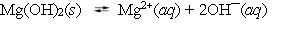  Magnesium hydroxide is used in several antacid formulations. When it is added to water it dissociates into magnesium and hydroxide ions.   The equilibrium constant at 25  \degree C is 8.9 *10¯<sup>12</sup>. One hundred grams of magnesium hydroxide is added to 1.00 L of water and equilibrium is established. What happens to the solution if another 10 grams of Mg(OH) <sub>2</sub> are now added to the mixture? A)  The hydroxide ion concentration will decrease. B)  The hydroxide ion concentration will increase. C)  The hydroxide ion concentration will be unchanged. D)  The solution will become supersaturated. E)  None of these conclusions is justified without additional information. 