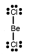 Which one of the following Lewis structures is definitely incorrect? A)  NO<sub>2</sub>   B)  BeCl<sub>2</sub>   C)  CO<sub>3</sub><sup>2¯</sup>   D)  CH<sub>4</sub>   E)  SO<sub>2</sub>  