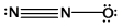 What is the molecular shape of N<sub>2</sub>O as predicted by the VSEPR theory?   A)  trigonal pyramidal B)  trigonal planar C)  angular D)  bent E)  linear