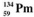 The isotopes of promethium,   and   <sub> </sub> <sub> </sub>are unstable, and lie on opposite sides of the  line of stability . Which of the following combinations is most likely to represent the type of decay for these isotopes? A)  promethium-144, β decay; promethium-134, positron decay B)  promethium-144, positron decay; promethium-134, β decay C)  promethium-144, positron decay; promethium-134, electron capture D)  promethium-144, electron capture; promethium-134, positron decay E)  promethium-144, β decay; promethium-134,   decay