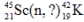 Identify the missing species in the following nuclear transmutation.   A)    B)    C)    D)    E)   