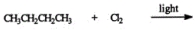 Identify the principal organic product of the reaction between butane and chlorine.   A)  CH<sub>3</sub>Cl B)  CH<sub>3</sub>CH<sub>2</sub>Cl C)  CH<sub>3</sub>CHClCH<sub>3</sub> D)  CH<sub>3</sub>CH<sub>2</sub>CHClCH<sub>3</sub> E)  None of these choices are correct.