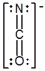 In which of the following does the nitrogen atom have a formal charge of -1? A)    B)    C)    D)    E)   