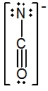In which of the following does the nitrogen atom have a formal charge of -1? A)    B)    C)    D)    E)   