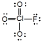 What is the molecular shape of ClO<sub>3</sub>F as predicted by the VSEPR theory?   A)  trigonal pyramidal B)  square planar C)  square pyramidal D)  tetrahedral E)  octahedral