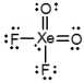 What is the molecular shape of XeO<sub>2</sub>F<sub>2</sub> as predicted by the VSEPR theory?   A)  square planar B)  tetrahedral C)  square pyramidal D)  see-saw E)  octahedral
