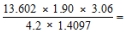 Select the answer that expresses the result of this calculation with the correct number of significant figures.   A)  13.3568 B)  13.357 C)  13.36 D)  13.4 E)  13