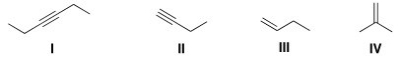 Which of the following π bonds is IR inactive?   A) I B) II C) III D) IV