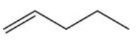 What is the molecular ion,m/z,for the following molecule?   A) 72 B) 70 C) 68 D) 66