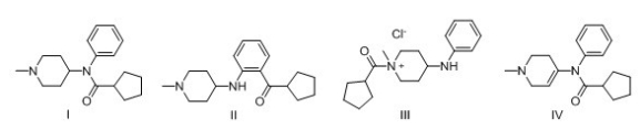 Consider the following multistep synthesis.   What is the structure of intermediate C?   A) I B) II C) III D) IV