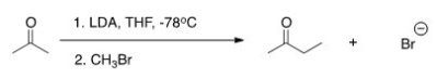 The reaction below is a direct enolate alkylation.It has been found that this reaction only works well with unhindered methyl and 1° alkyl halides.Pick the statement that best explains this observation.   A) The nucleophilic enolate requires a reaction center that has a positive charge. B) Hindered alkyl halides do not undergo S<sub>N</sub>1 reactions. C) Hindered alkyl halides do not undergo S<sub>N</sub>2 reactions. D) Methyl and 1° alkyl halides can form carbocations that can readily react with the nucleophilic enolate.