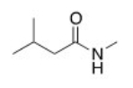 What is the IUPAC name for the following compound?   A) Methyl 3-methylbutanamide B) 5-Methylhexanamide C) N-Methyl 3-methylhexanamide D) N-Methyl 3-methylbutanamide
