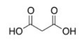 What is the common name of the following compound?   A) Propanedioic acid B) 1,3-Propanedicarboxylic acid C) Malonic acid D) Succinic acid