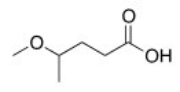 What is the correct IUPAC name of the following compound?   A) 2-Methoxypentanoic acid B) 2-Methoxybutanoic acid C) 4-Methoxybutanoic acid D) 4-Methoxypentanoic acid