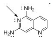 What is the hybridization of the indicated N atom in the following compound?   A) p B) sp C) sp<sup>2</sup> D) sp<sup>3</sup>