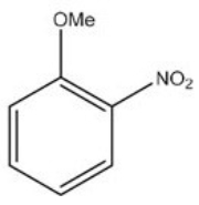 What is the IUPAC name of the following compound?   A) o-nitroanisole B) m-nitroanisole C) p-nitroanisole D) 2-nitroaniline